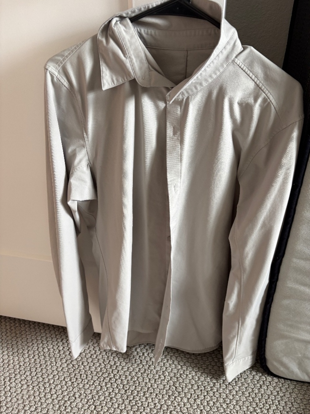 Ministry of Supply Light Gray Performance Shirt